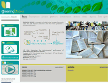 Tablet Screenshot of greeningbooks.eu